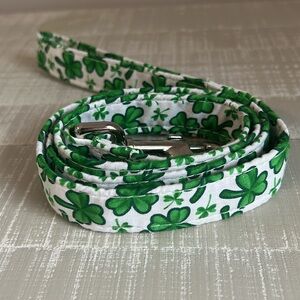 EUC Novelty St. Patrick’s Day Shamrock Print Dog Leash
